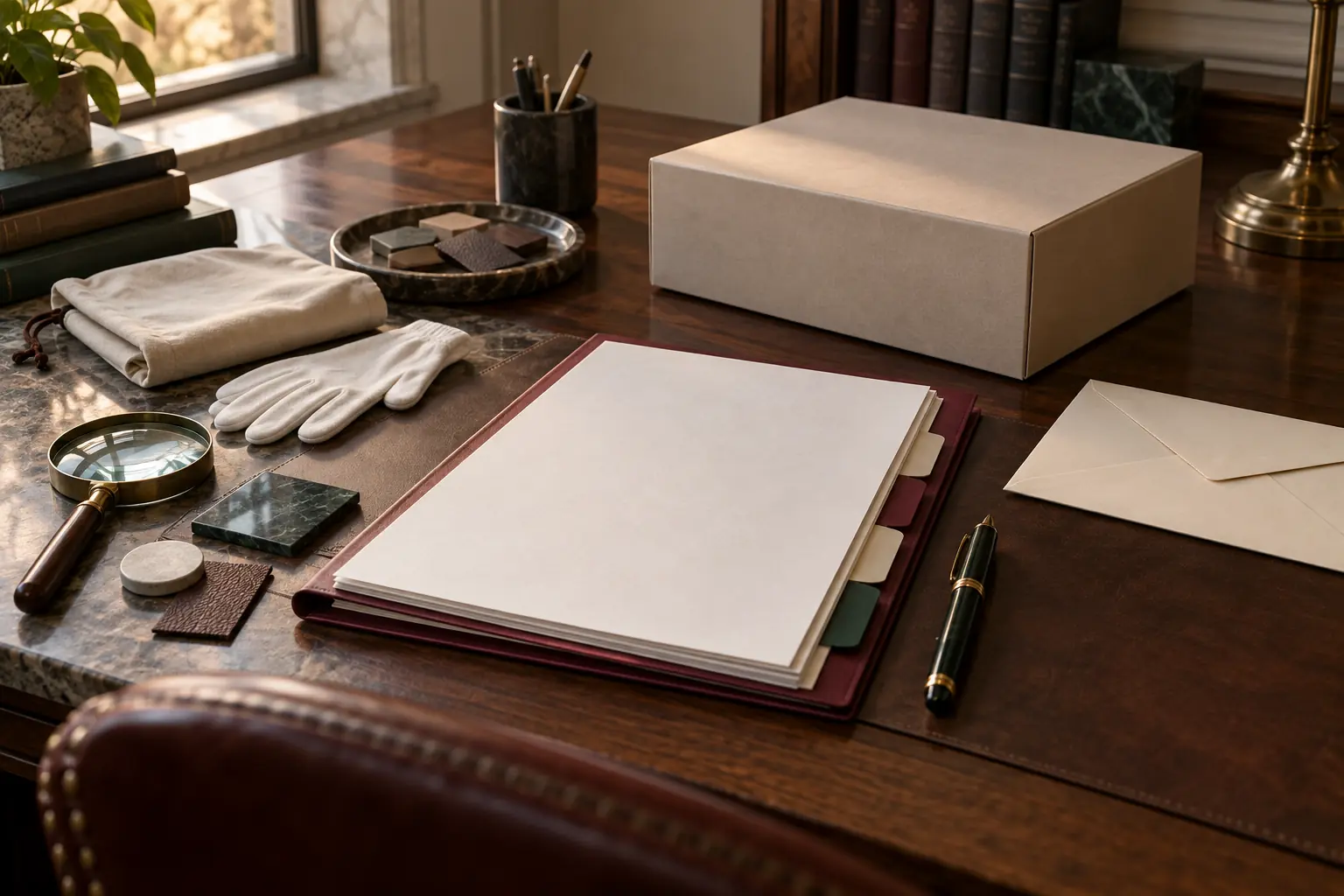 Complaint dossier and generic product evidence arranged on a resolution desk